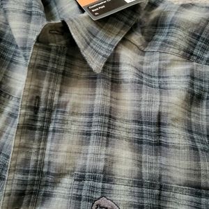 Mens simms cold weather shirt jacket.